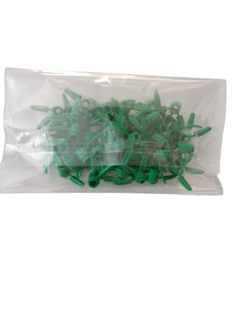 Lego Bamboo Green Plant Bricks Round 1 x 1, Set Of 50 - Picture 3 of 3